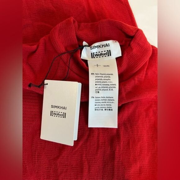 WOLFORD X Simkhai Warp Knit Mini Dress - Picture 3 of 5